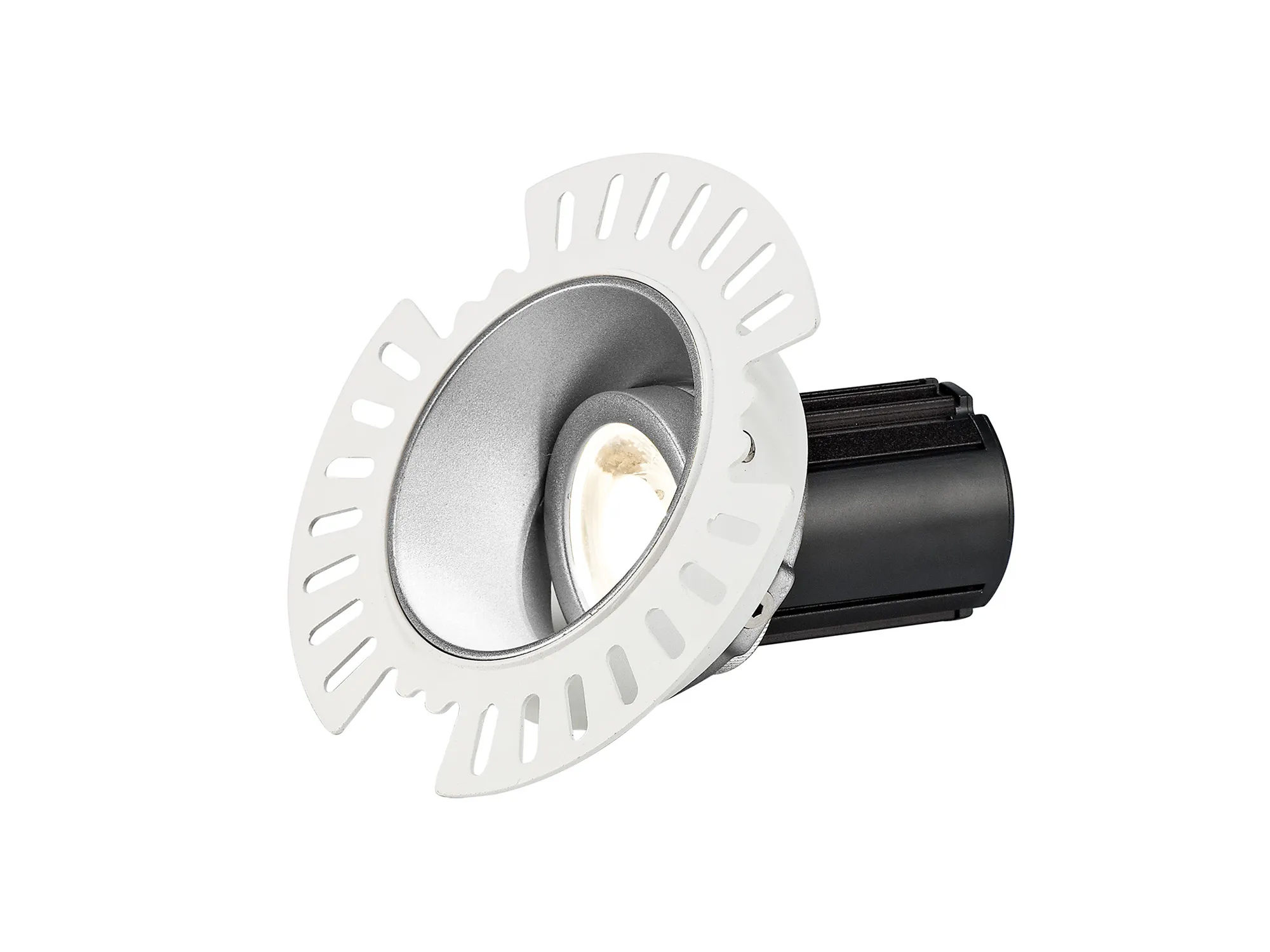 DM200995  Basy A 10 Tridonic Powered 10W 4000K 810lm 24° CRI>90 LED Engine White Adjustable Recessed Spotlight, IP20